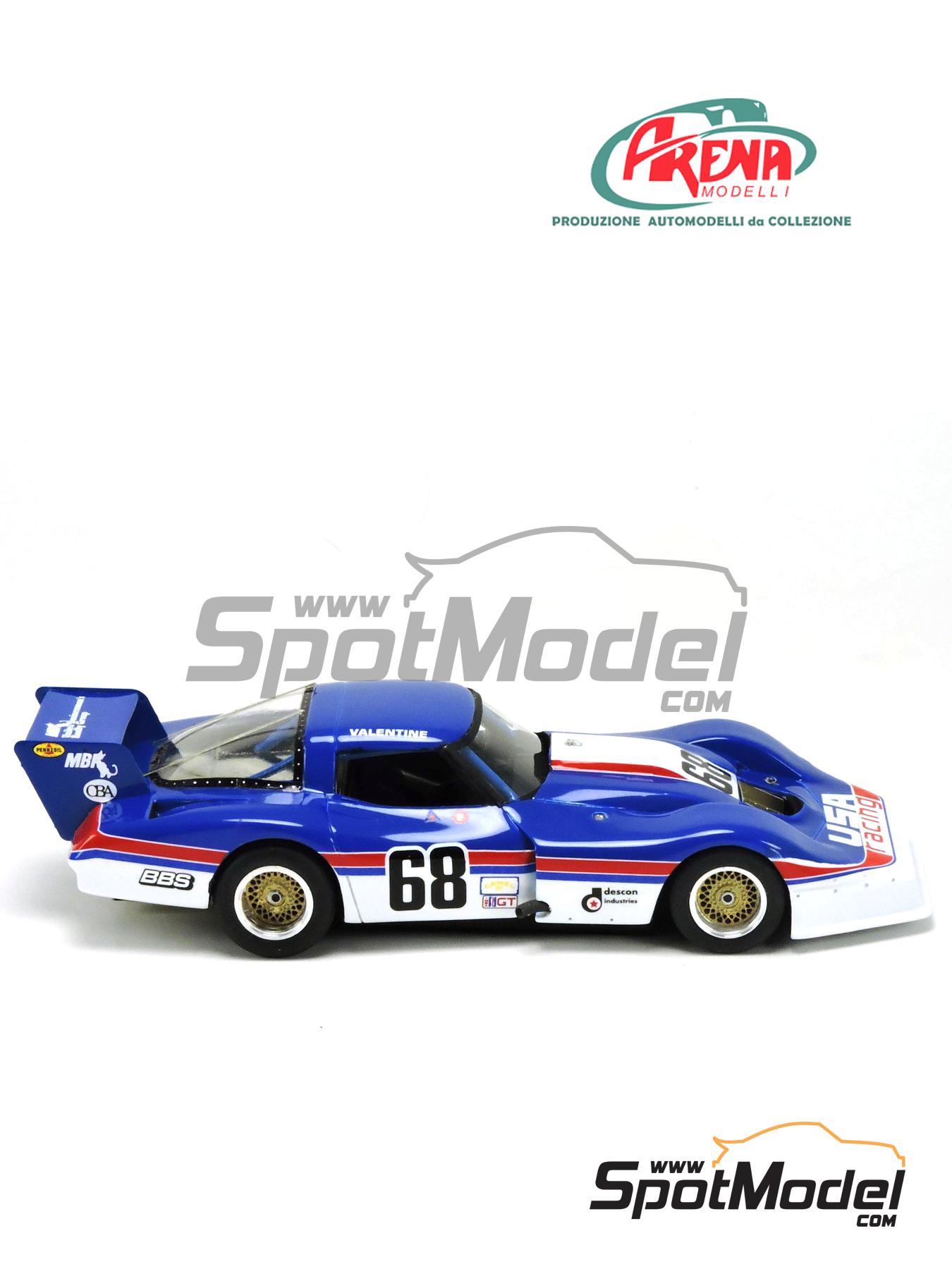 Kit Modèle Corvette Tube Frame #6 Sears Point 1979 - Arena Models - Échelle 1/43 - En Résine - Neuf